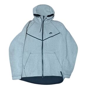 Nike Men's Tech Fleece Light Gray Performance Jacket Size Xl